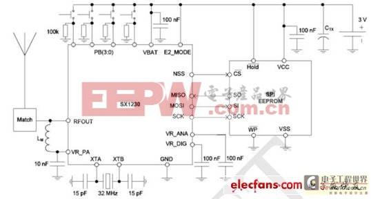 獨(dú)立模式應(yīng)用電路圖