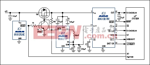 監(jiān)測(cè)集成電路監(jiān)控電池供電設(shè)備