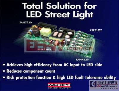 LED路灯照明解决方案，延长路灯的使用寿命