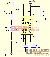 LM567通用音调译码器集成电路工作原理及应用