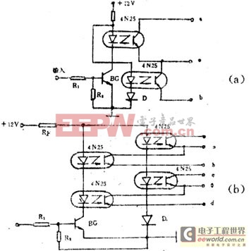 光電耦合器的工作原理