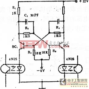 光電耦合器的工作原理