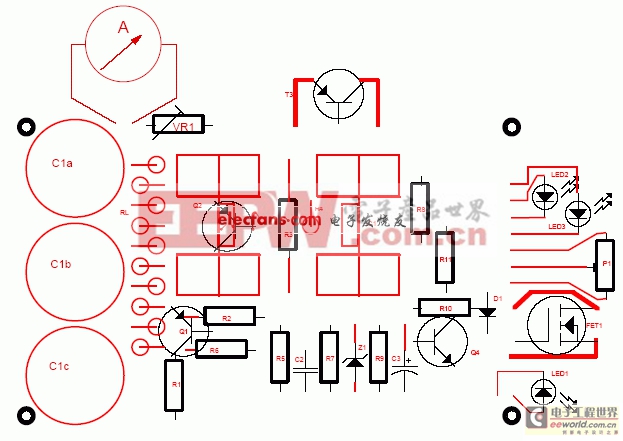 13.8V 20A電源及PCB設(shè)計(jì)