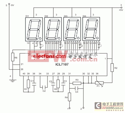 LED显示数字电压表制作