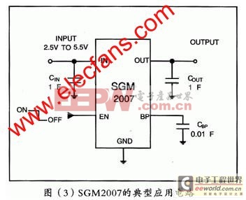 SGM2007的典型应用电路图