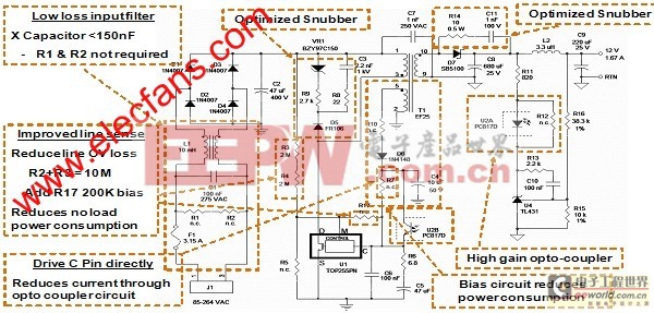 超低功耗开关电源零空载功耗的设计实现