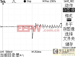 数字开关电源控制系统测试过程 