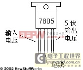 7805有三根引線