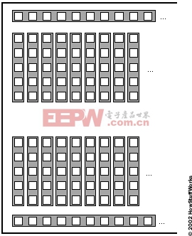 電路試驗(yàn)板內(nèi)部的接線方式