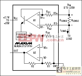 高側(cè)電流檢測的測量：集成電路和原則-High-Side