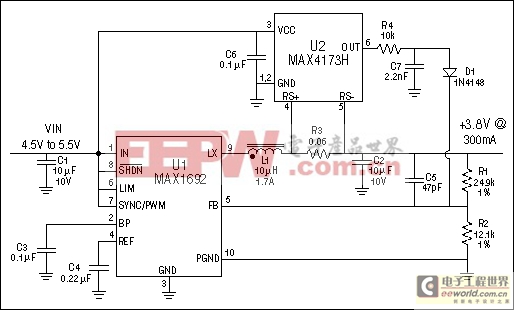 電流限制電路的降壓穩(wěn)壓器-Current-Limit Cir