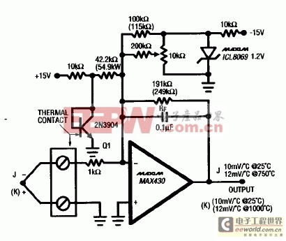 熱電偶預放大器-Thermocouple Pre Amp