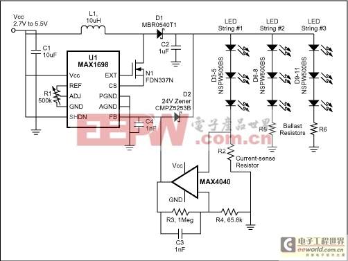 混合電路驅(qū)動(dòng)器的類型和數(shù)量的LED-Circuit Driv