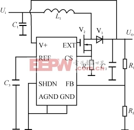 用MAX1771開發(fā)的一種低壓大電流DC/DC升壓變換器