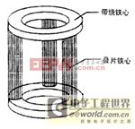 三相立柱形變壓器及其鐵心材料