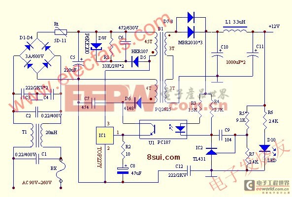 TOP系列電源制作詳解