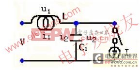 L 型LC 電源濾波電路模型及工作原理