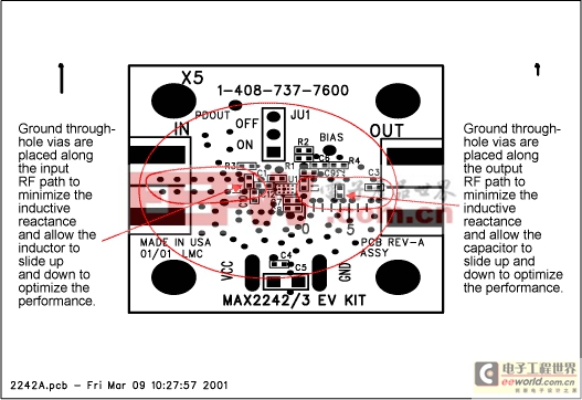 MAX2242功率放大器: 應(yīng)用中的關(guān)鍵問題