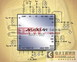 高度集成的OLED顯示器電源方案