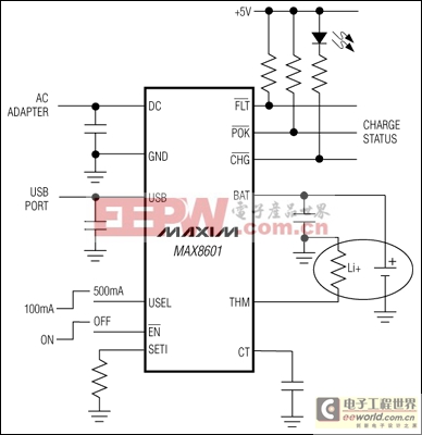 MAX8600,MAX8601:典型工作電路