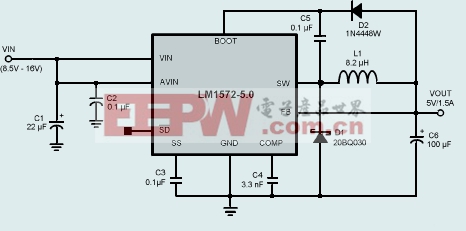 LM1572應用電路1