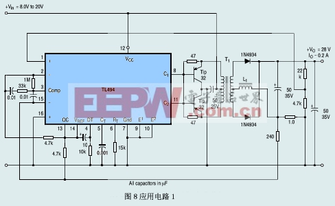 TL494應(yīng)用電路圖1