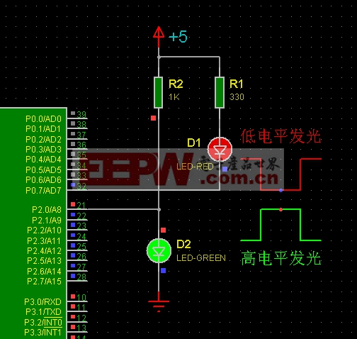 關于51單片機IO引腳的驅動能力與上拉電阻 