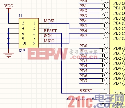 AVR基本硬件線路設(shè)計(jì)與分析