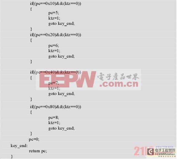 基于單片機設計的單鍵電路設計及對應程序