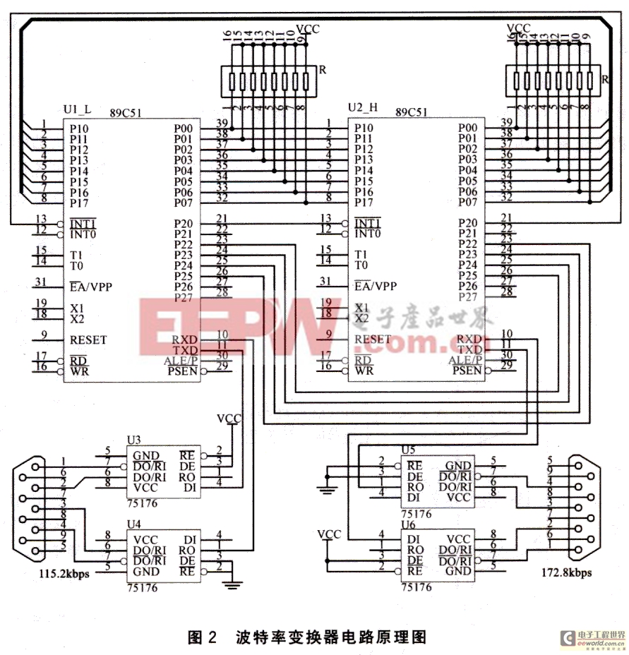 基于單片機的波特率變換器設計方案