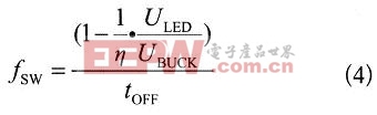 基于LM3445可控硅调光器的离线式LED驱动器