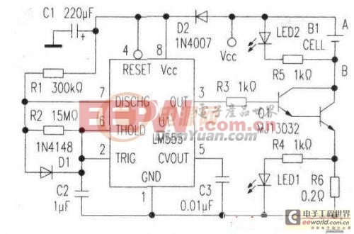 一款鎳鎘鎳氫電池自修復(fù)電路設(shè)計方案