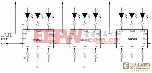 一種三基色LED驅(qū)動原理及應(yīng)用IC線路設(shè)計方案