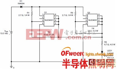 解析應(yīng)用于汽車內(nèi)部照明的各種LED驅(qū)動(dòng)器方案 