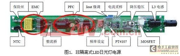 LED灯内置式的缺点和问题的严重性