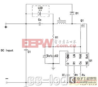 基于TRUEC2全閉環(huán)電流專利 技術(shù)LED恒流控制芯片