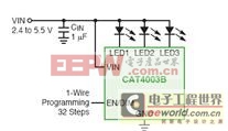 安森美針對(duì)不同低壓便攜設(shè)備背光或閃光應(yīng)用的LED驅(qū)動(dòng)器方案 