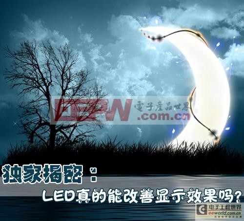 LED、CCFL顯示效果對比分析 