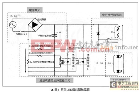 新型LED燈驅(qū)動電路