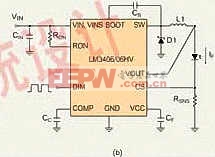 LED照明驅動的優(yōu)化設計　降壓或升壓轉換器