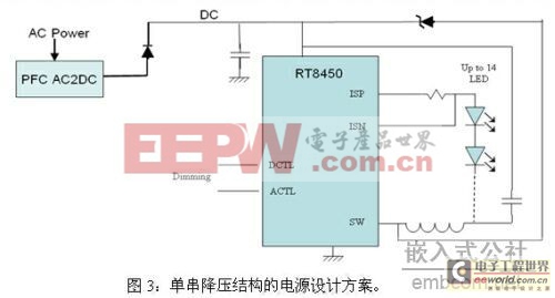 单串降压结构