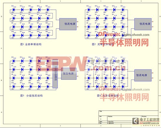 LED燈的串并聯(lián)方式對燈具壽命的影響 