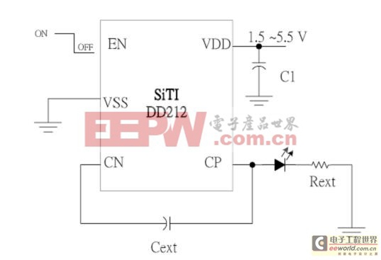 LED驅(qū)動芯片DD212主要參數(shù)及應(yīng)用電路圖