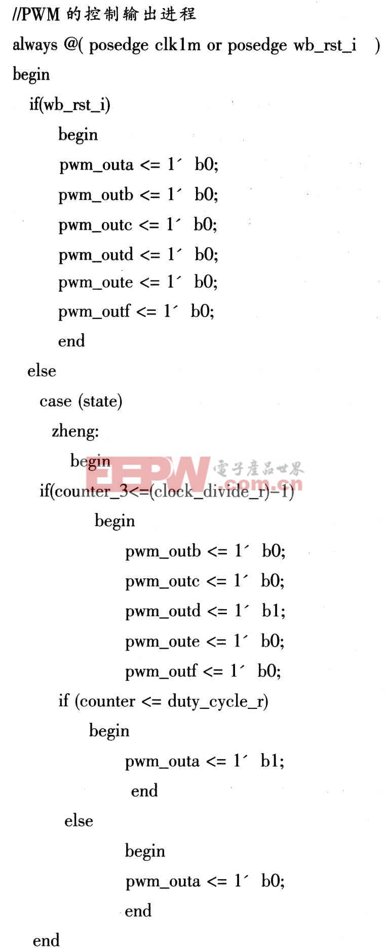 基于Actel Fusion FPGA的無(wú)刷電機(jī)控制器