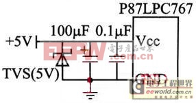 P87LPC767单片机设计剩余电流保护器EMC设计