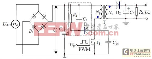 RCD钳位电路基本原理分析及元件参数设计