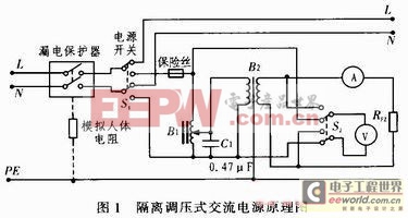 一款隔離調(diào)壓式交流電源的電路設(shè)計(jì)以及應(yīng)用