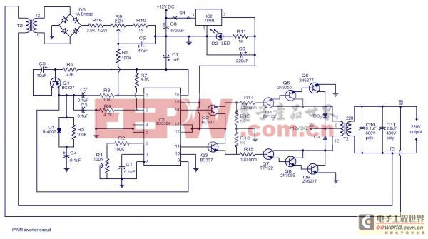 二极管在逆变器中的应用结合PWM逆变器分析