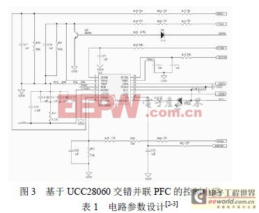 基于UCC28060交錯(cuò)并聯(lián)控制器的液晶電視電源系統(tǒng)