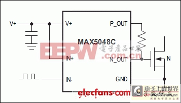 MAX5048C：典型工作电路